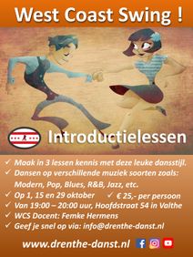 West Coast Swing Introductielessen